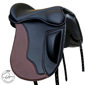 Gaiter IV (bomlös med vadderade kåpor), choco-black