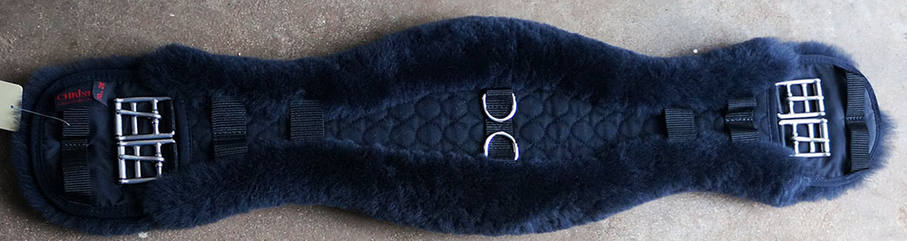 Horsedream® Dressage Girth Anatomical, sheepskin - 6