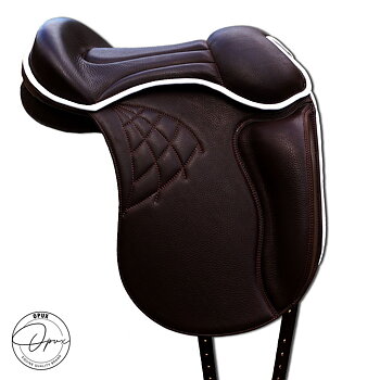Gaiter II DeLuxe (bomlös med vadderade kåpor) Chocolate/White