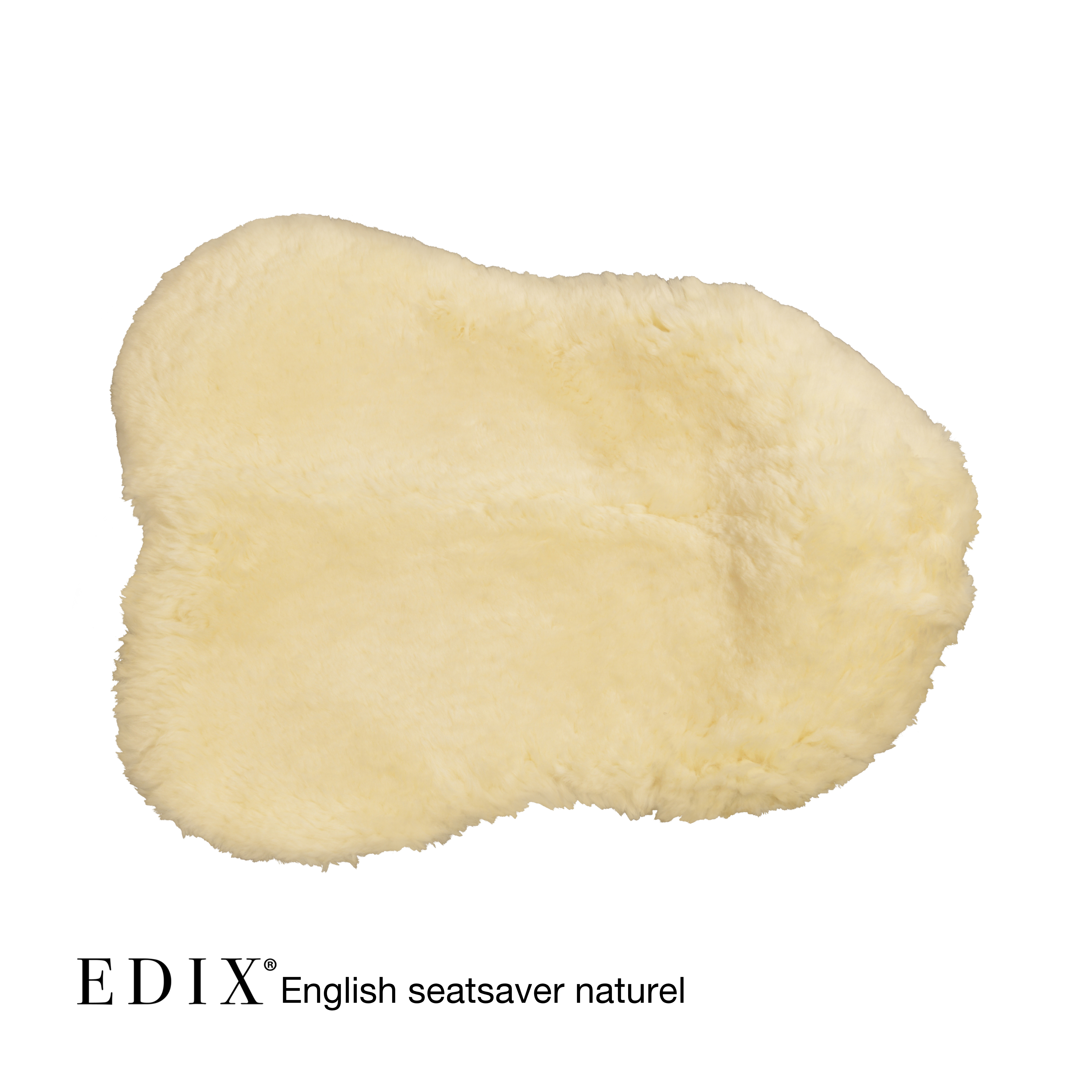 EDIX® Seatsaver  (dressage, iceland, VS), genuine Merino wool, black - 15