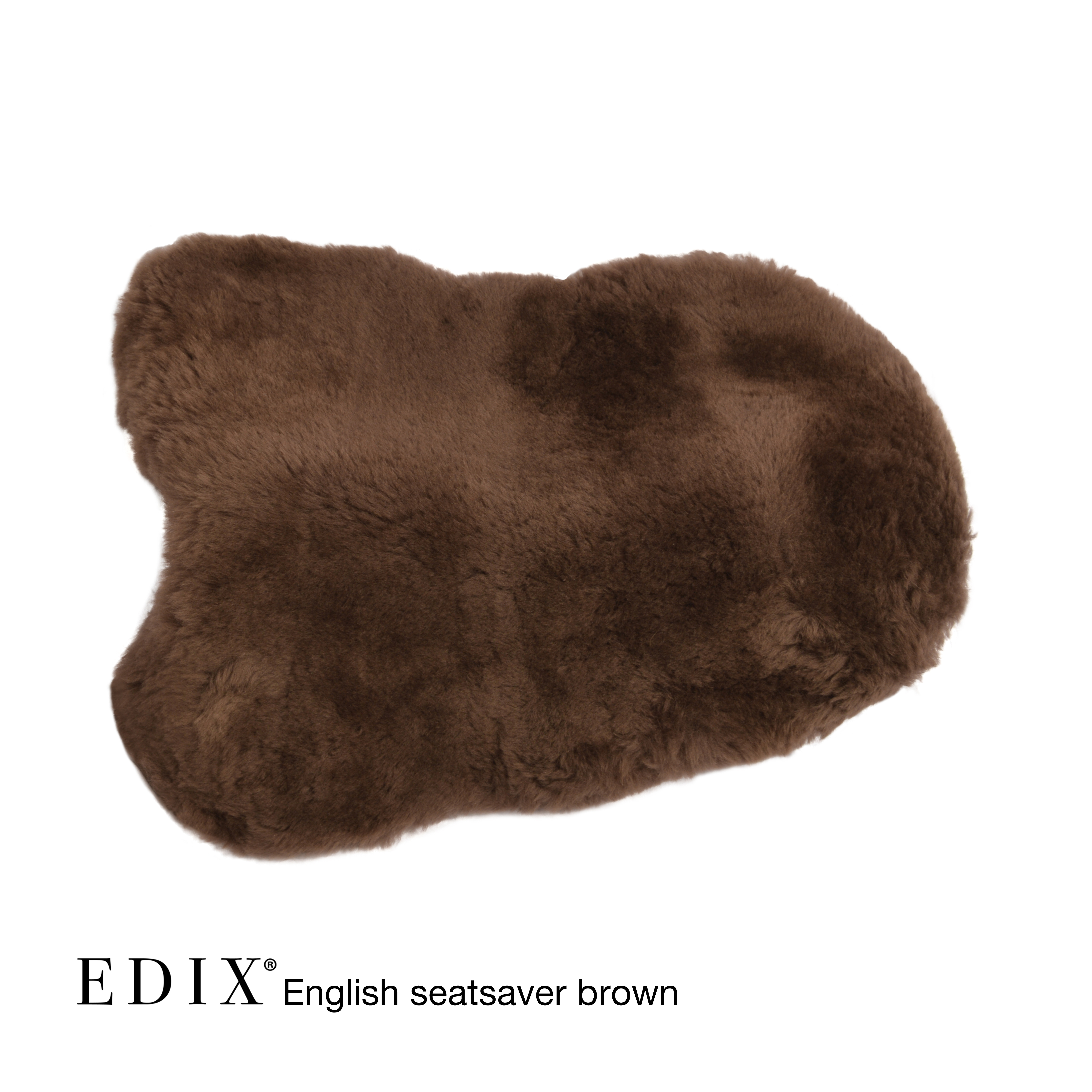 EDIX® Seatsaver  (dressage, iceland, VS), genuine Merino wool, black - 13