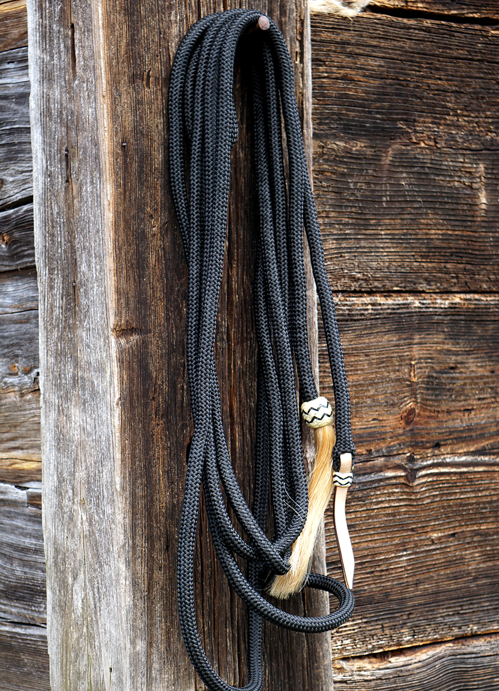 Western Mecate / arbetsrep F.R.A.®, svart, 670 cm - 2
