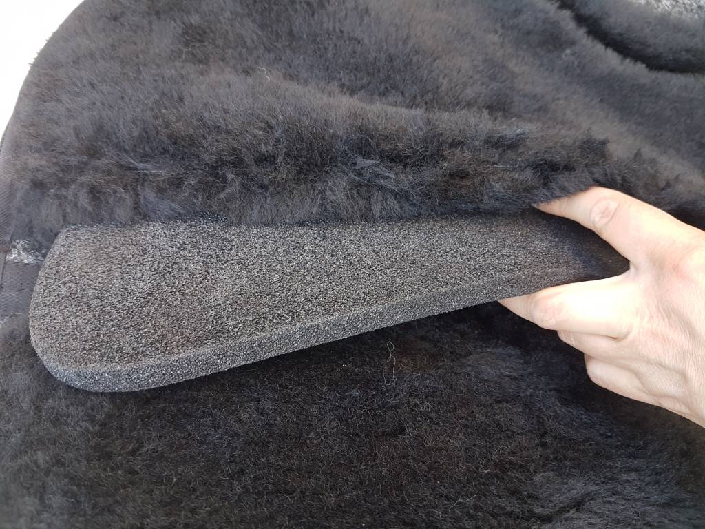 Riding pad Grandeur Alcantara - Royal blue - 3