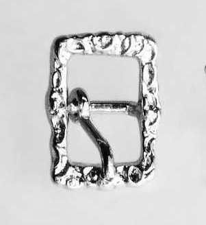 Cortezia Baroque buckle Esquina 17 mm silver