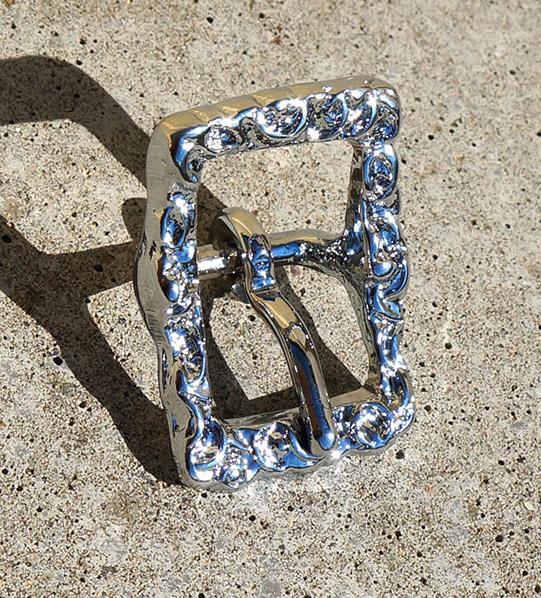 Cortezia Baroque buckle Esquina 17 mm silver - 2