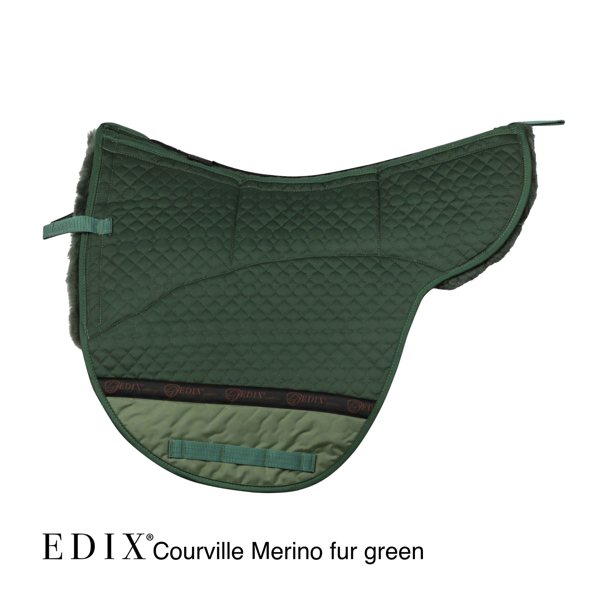 EDIX® saddle pad Premium Courville, genuine Merino wool (incl. 8 inserts), several color choices - 20