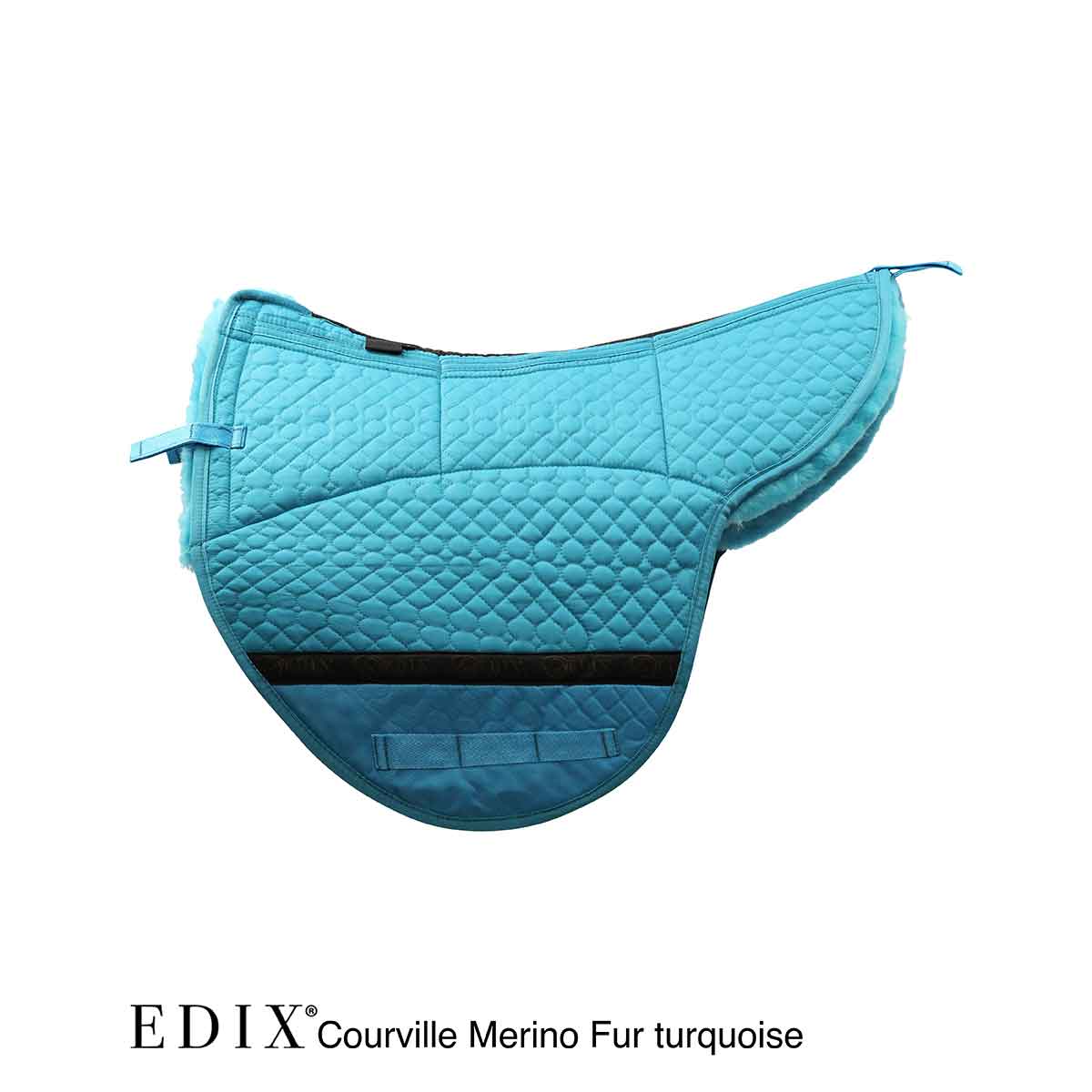 EDIX® saddle pad Premium Courville, genuine Merino wool (incl. 8 inserts), several color choices - 11