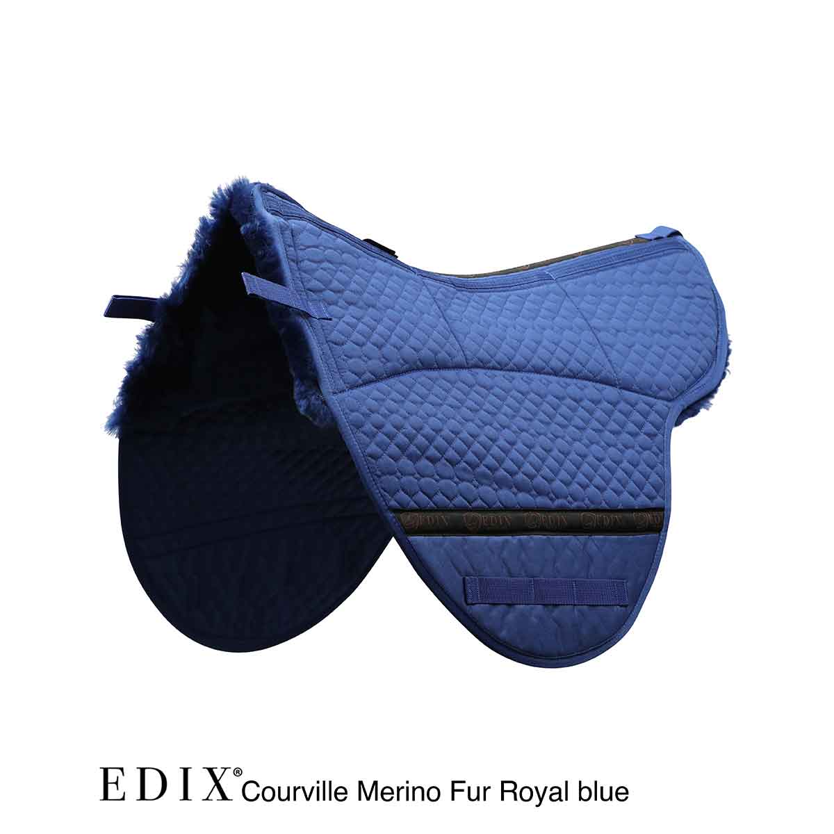 EDIX® saddle pad Premium Courville, genuine Merino wool (incl. 8 inserts), several color choices - 15