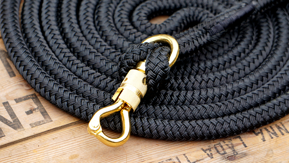 Opux® Horsemanship Rope PRO, black, 7 m - 2