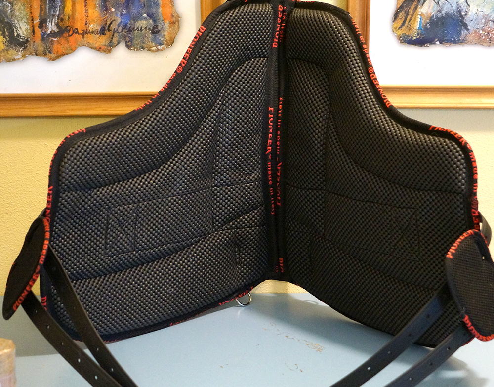 Pioneer® Ride pad / barebacksaddle (AirMesh) pony - BLACK - 3