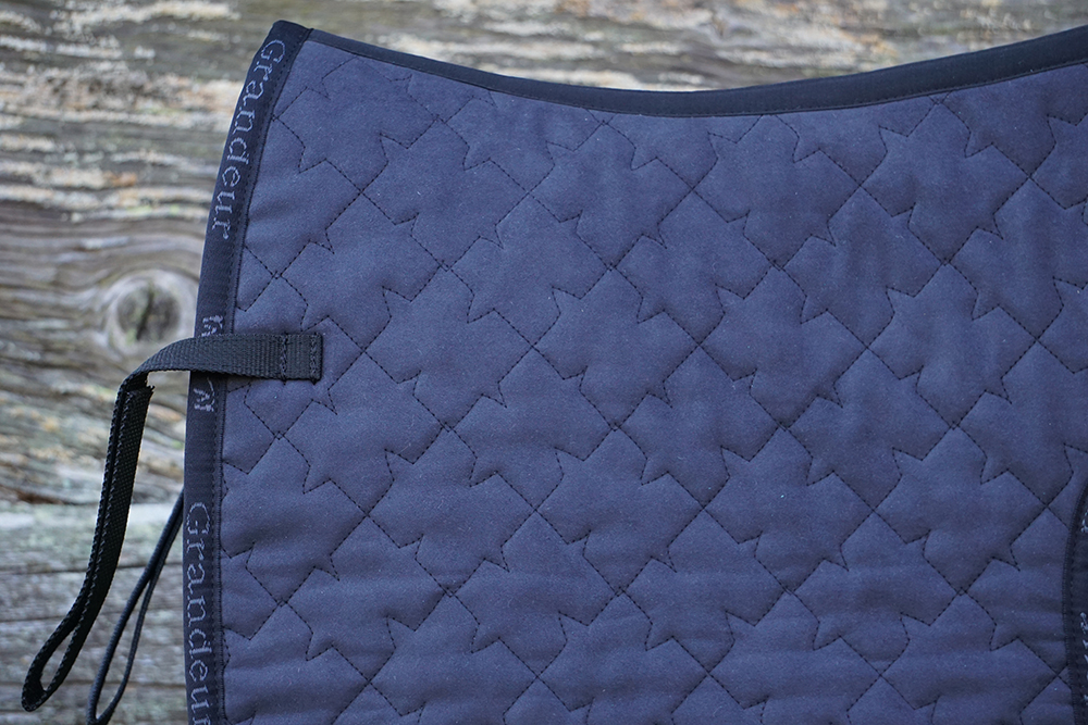 Grandeur saddle pad GAITER Thin,  navy - 2