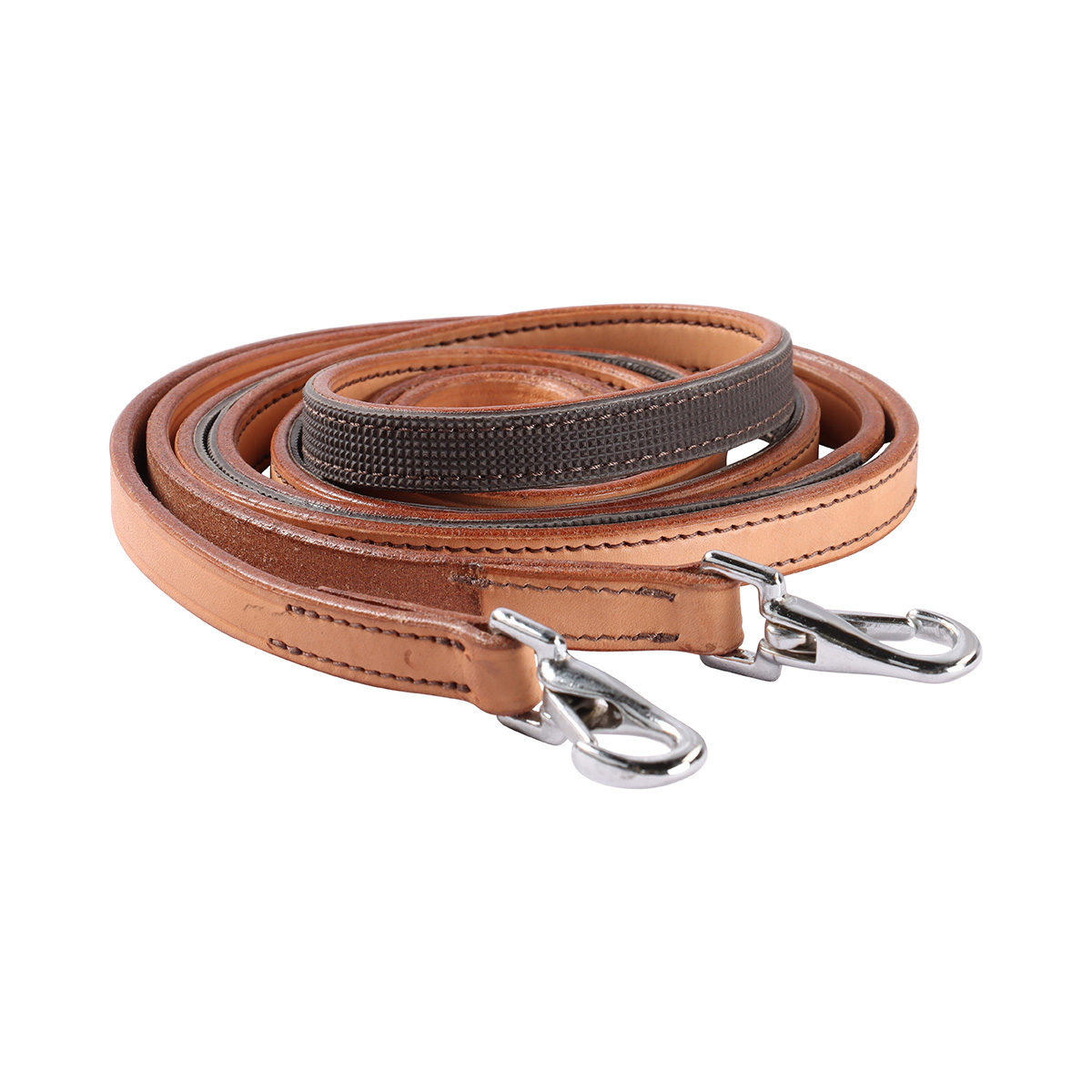 Leather reins / supergrip EDIX© , (available in 6 different sizes!), natural