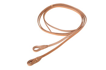 Barefoot® western reins Quick Change, natural with tooling