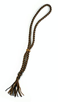 Amber halsring Barefoot®, brun/svart