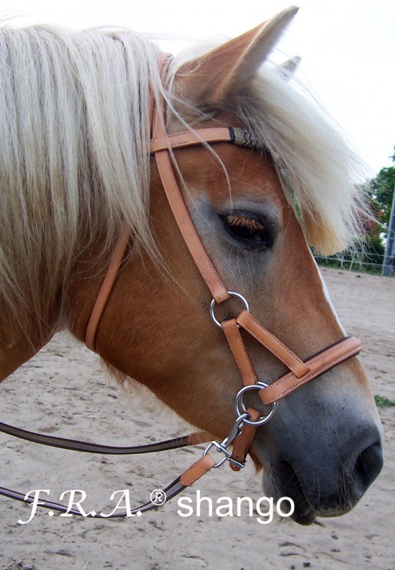F.R.A® Shango Sidepull incl.reins, natural - 3