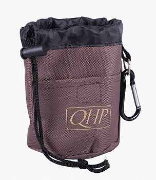 Treat Bag QHP, belt bag with drawstring, brown