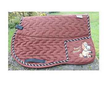 Barefoot® Barry Brown sadelunderlägg (ponnysadlar)