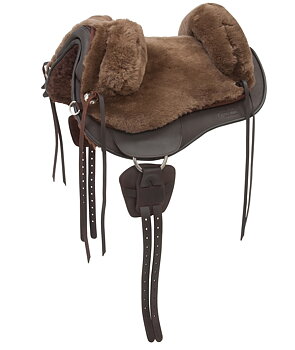 Barefoot® Happy Valley med fårskinnssits, brun