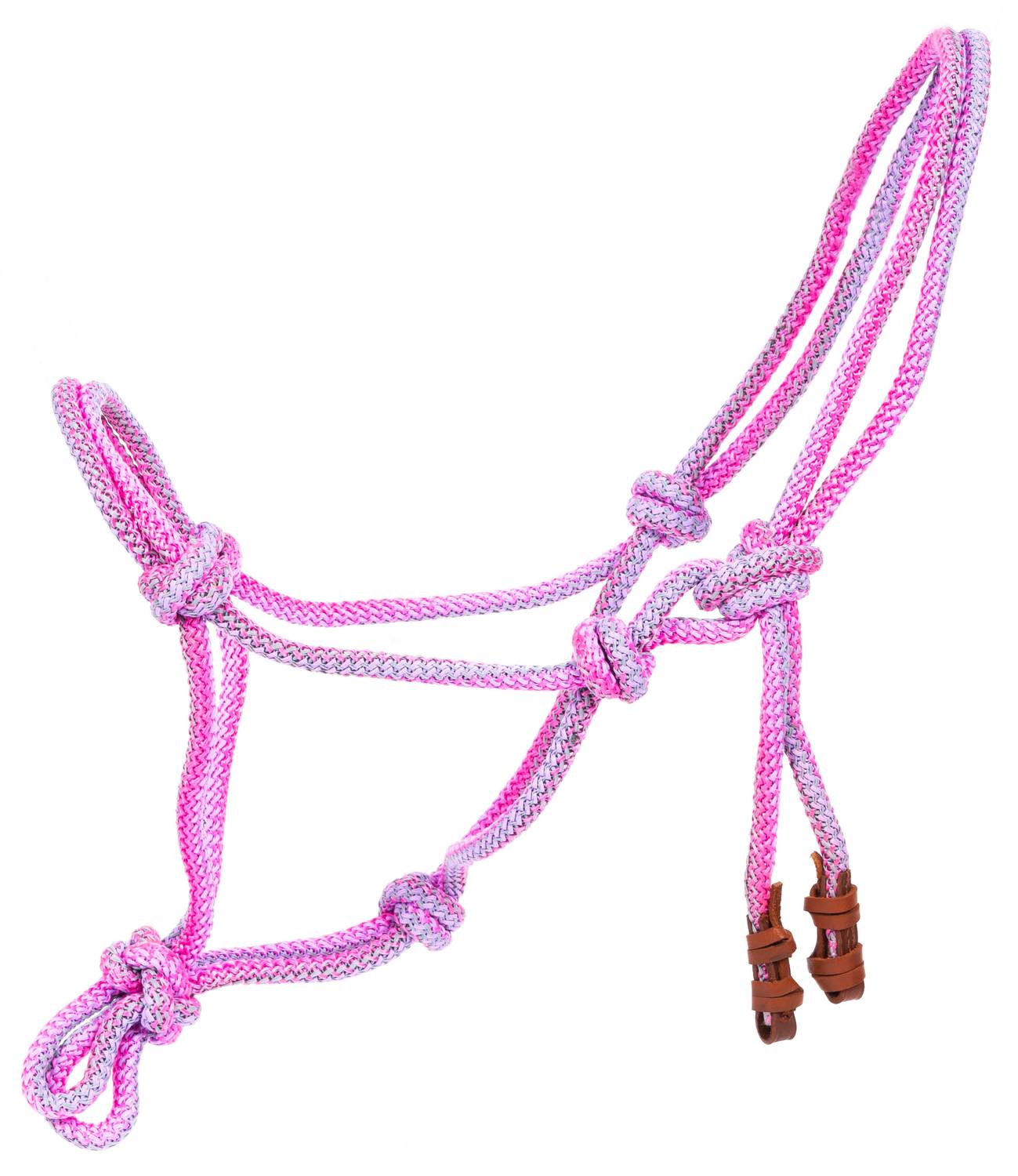 Rope halter Globus Basic pink/lilac (pony up to X-Full)