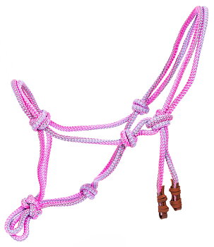 Rope halter Globus Basic pink/lilac (pony up to X-Full)