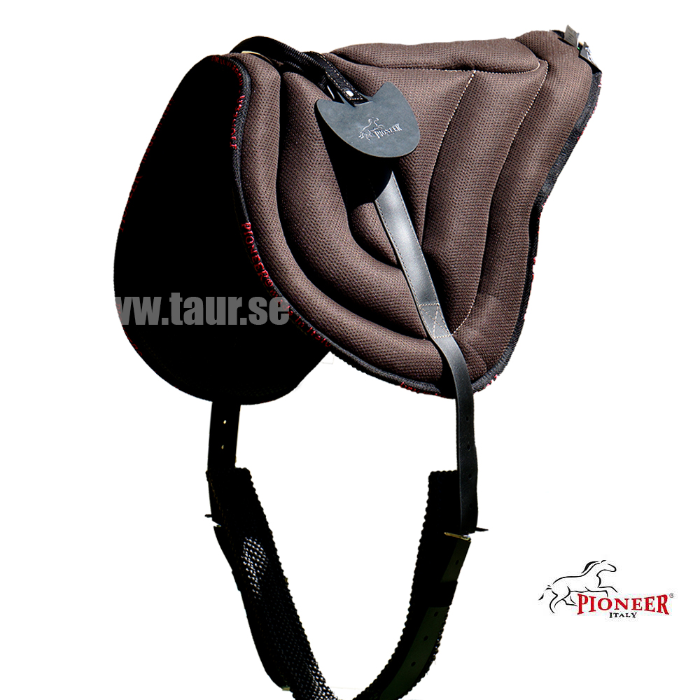 Pioneer® Ride pad / Barebackpad ULTRALIGHT (AirMesh), black - 3