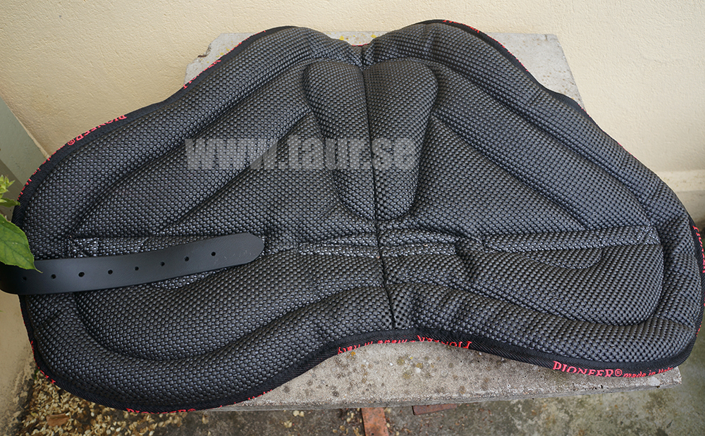 Pioneer® Ride pad / Barebackpad ULTRALIGHT (AirMesh), black - 6