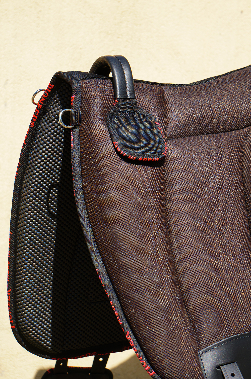 Pioneer® Ride pad / Barebackpad (AirMesh) full, brown - 4