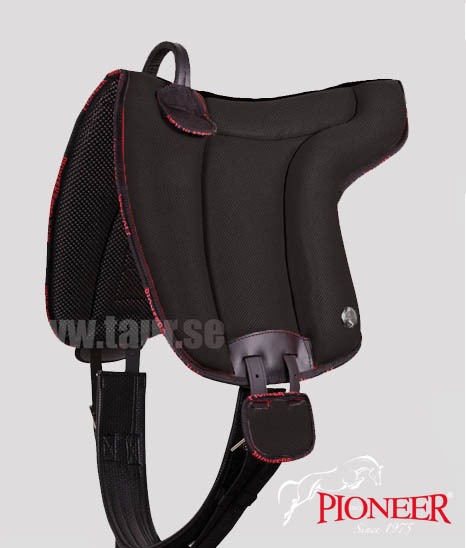 Pioneer® Ride pad / Barebackpad (AirMesh) full, black