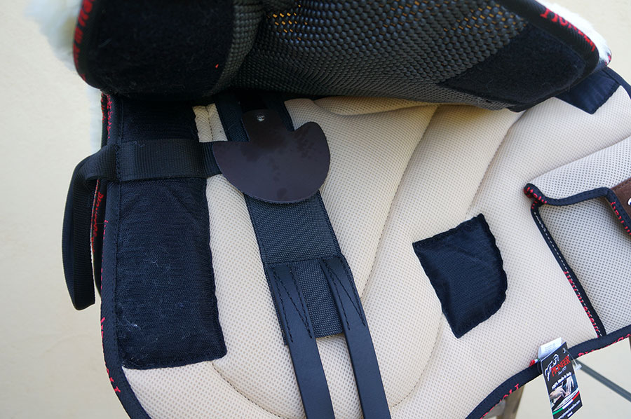 Pioneer® Ridpad Barbacka OUTBACK (AirMesh & merinoull), svart - 5