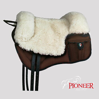 Pioneer® Ridpad Barbacka OUTBACK (AirMesh & merinoull), brun