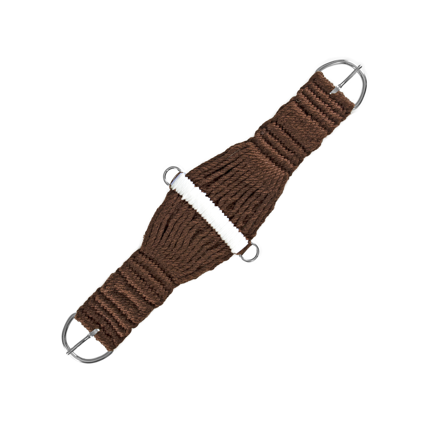 Western girth Lakota in mohair, brown