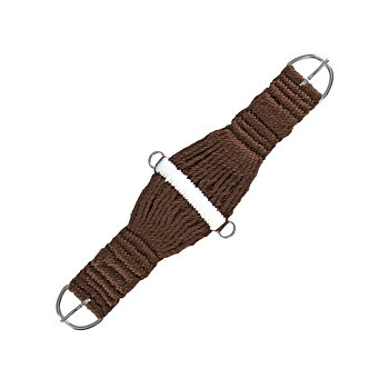 Western girth Lakota in mohair, brown