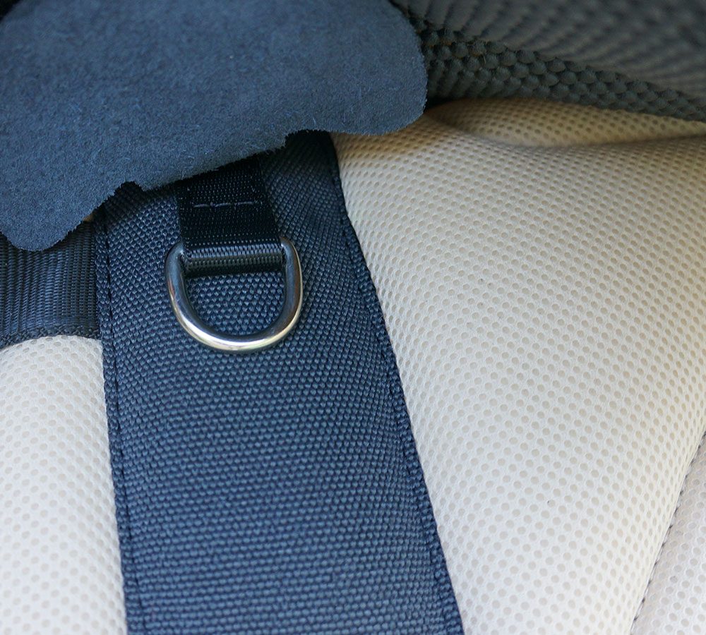 Pioneer® Ride pad / Barebackpad OUTBACK (AirMesh and merino wool), beige - 7