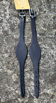Hobble Straps Lakota for western fenders, black