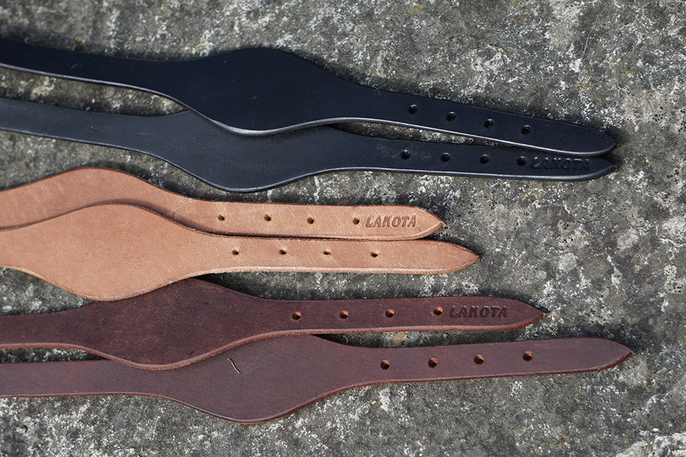 Hobble Straps Lakota for western fenders, black - 4