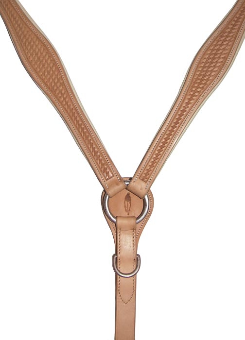 Barefoot  Variable Breastplate Nature tooled - 3
