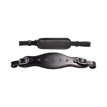 Hackamore nosdel + curbstrap EDIX® 'Adore' (ponny upp till X-Full)
