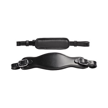 Hackamore nosdel + curbstrap EDIX® 'Classic' (ponny upp till X-Full)