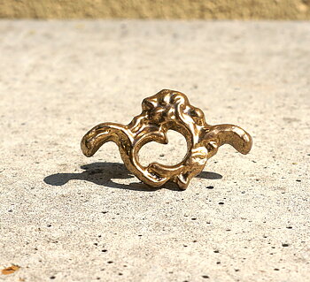Cortezia Tränsdekoration / concho 'Reina', guld