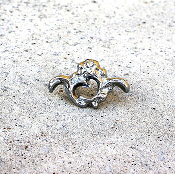 Cortezia Tränsdekoration / concho 'Reina', silver