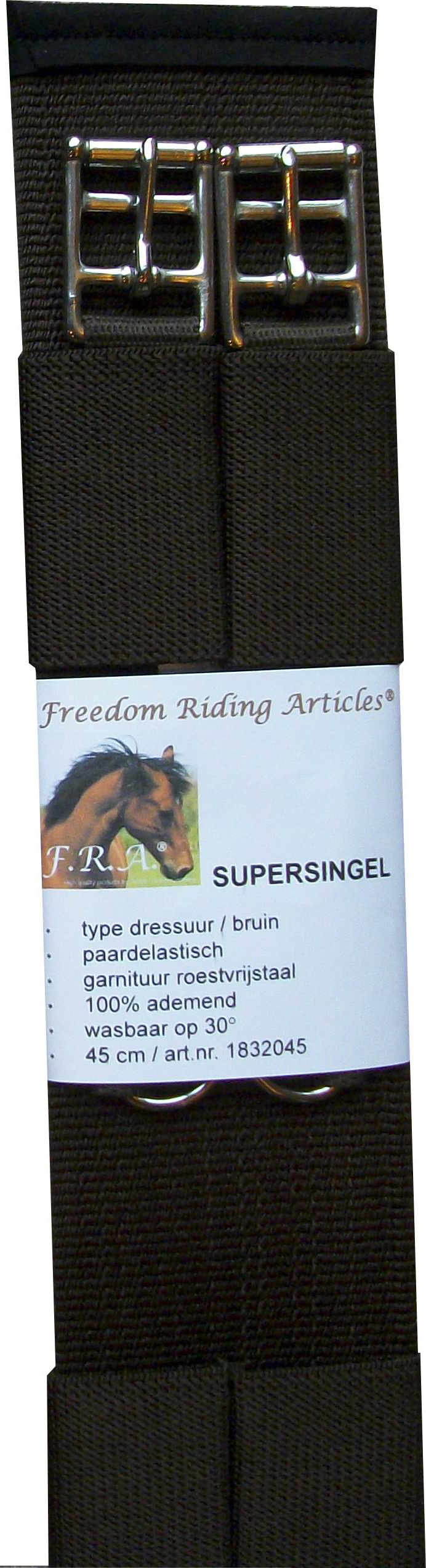 F.R.A® Supergirth Dressage girth 100% Stretch (30 cm up to 115 cm!) - 5