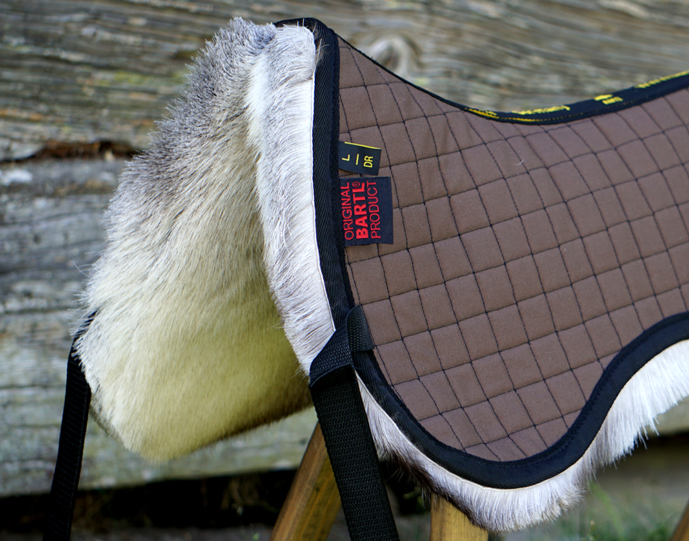 Halfpad renskinn Bartl AERIAL, brun - 3