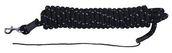 Horsemanship rope  QHP 6.8 m (14 mm, normal thickness rope), black