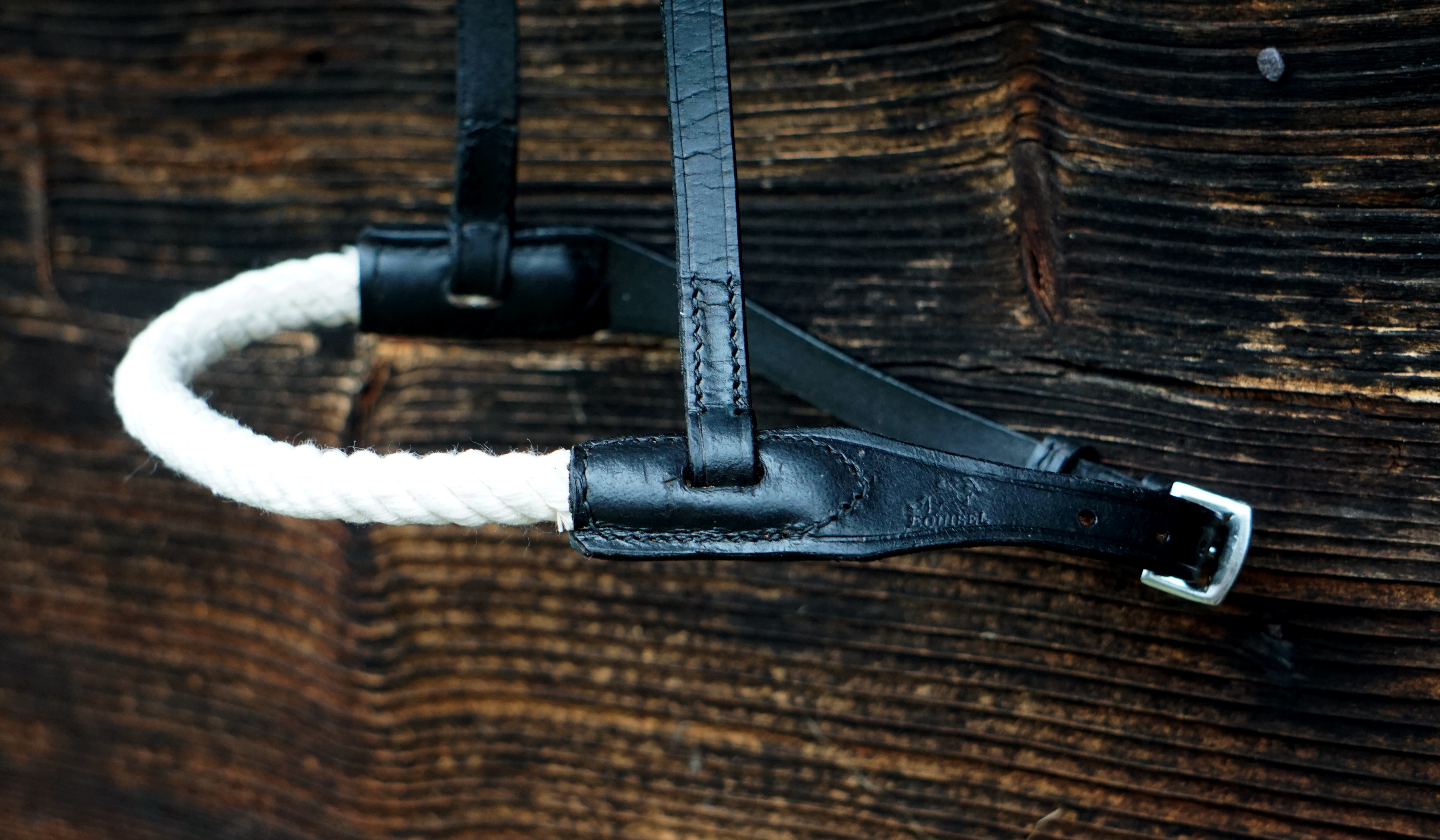 Equibel Noseband (cotton rope), black - 3