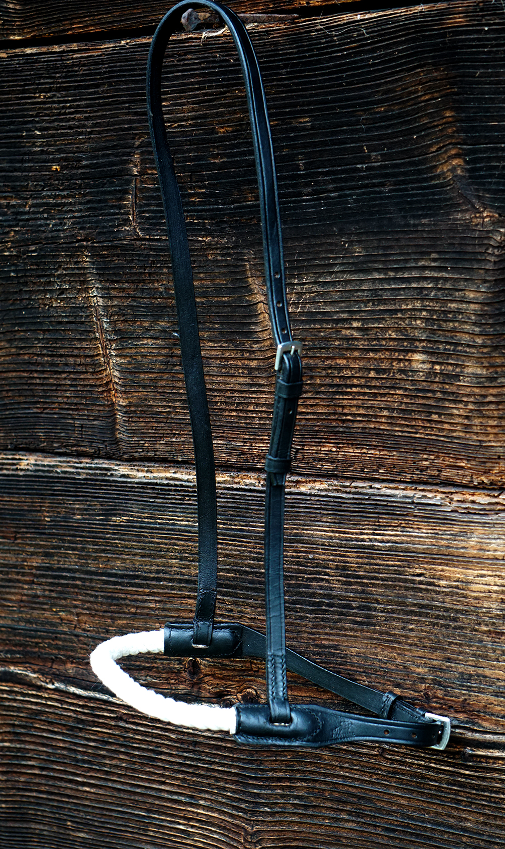 Equibel Noseband (cotton rope), black - 4