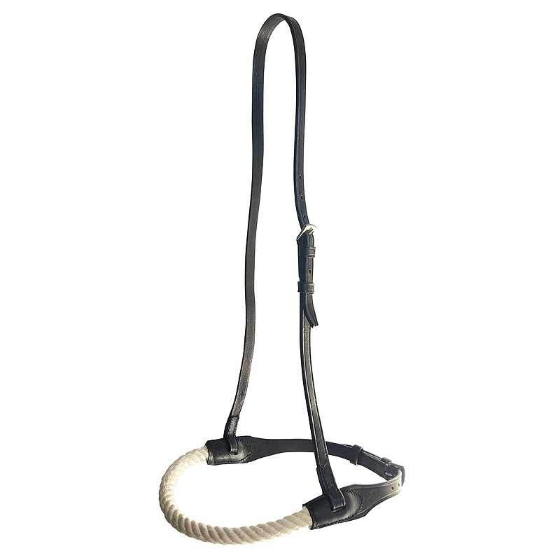 Equibel Noseband (cotton rope), black