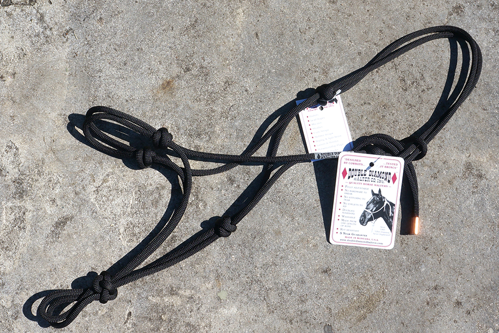 Rope halter Double Diamond #125 (allround) - black - 5