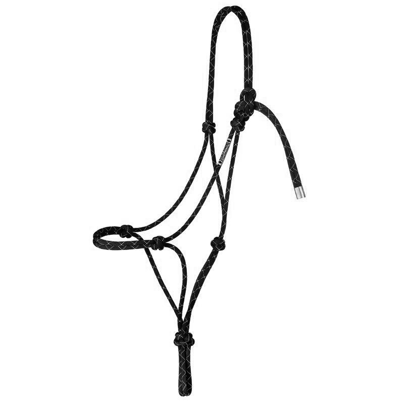 Rope halter Double Diamond #125 (allround) - black - 3