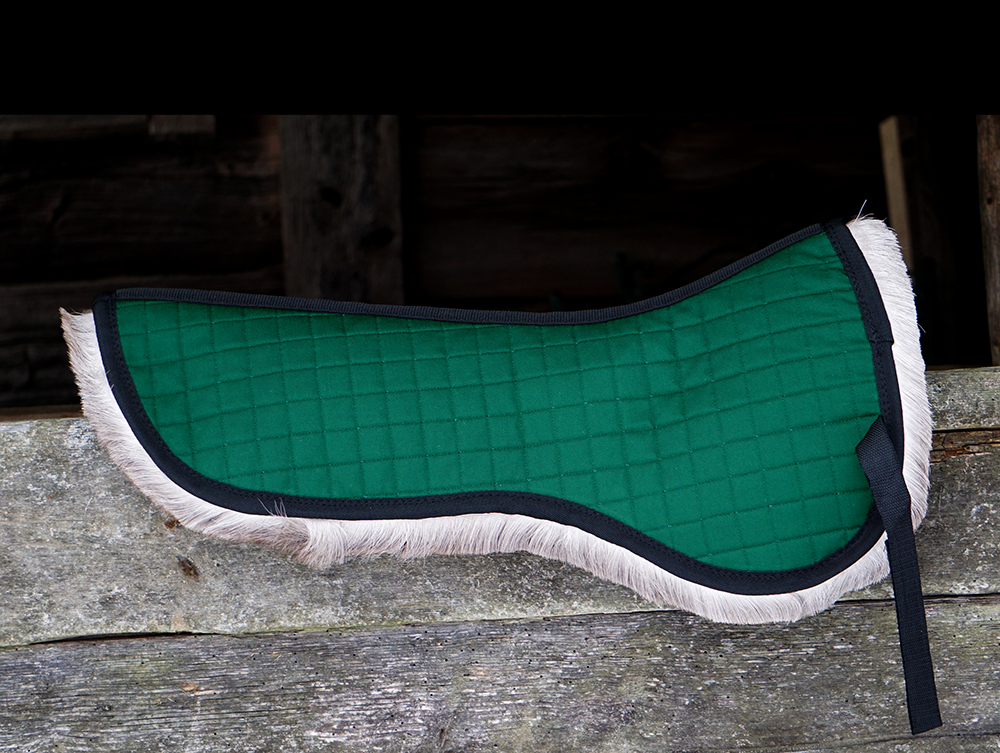 Ny färg! Halfpad med renskinn! 