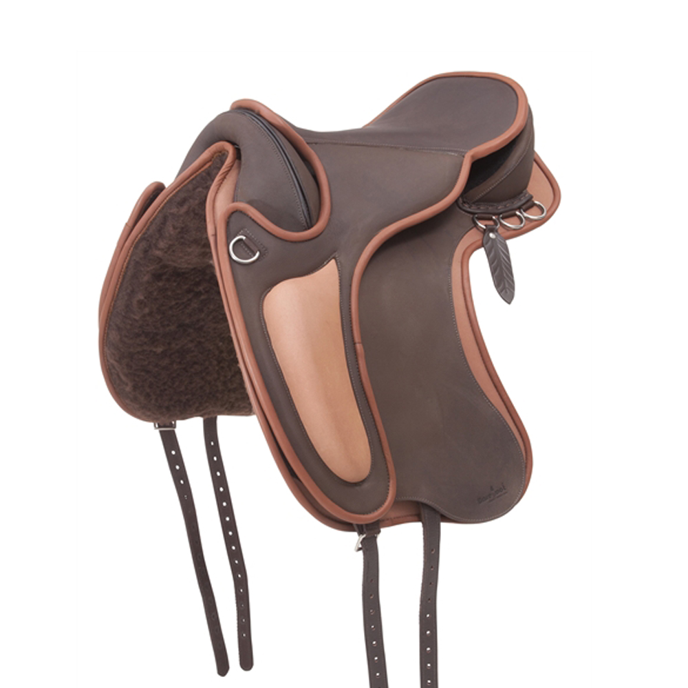 Treeless saddles